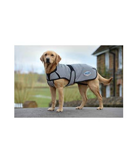 Weatherbeeta - Comfitec Reflective Dog Coat - Silver Dog Coat Size - 55Cm