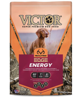 Victor Super Premium Dog Food - Realtree Edge Energy Dry Dog Food for Highly Active Dogs - gluten Free Dog Food with glucosamine and chondroitin for Hip and Joint Health, 5 lb