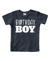 Birthday Boy Shirt Toddler Boys Outfit First Happy 2T 3T 4 Year Old 5 Kids 6Th (Charcoal Black, 6 Years)