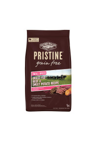 castor & Pollux Pristine Small Breed grass-Fed Beef and Sweet Potato Recipe Dry Dog Food - 4.0 lb Bag