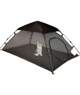 OUTINGPET Mini Cat Tent Outdoor Playpen Pop Up Pet Cat Enclosures Portable Sunshade and Anti-UV Cat Playhouse for SUV Pickup Truck (Play Tents for Cats and Small Animals) - Outside Habitat