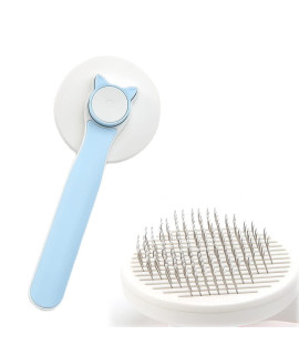 Marchul cat Brush, cat comb for grooming, Kitten Massager Brushes and Deshedding Tool Set, cat grooming Brush for Long Haired or Short Hair to Remove