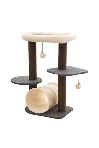 Yi Gao Four Seasons Creative Simple Small Cat Climbing Frame Cat Tree One Cat Tunnel Claw Toy 