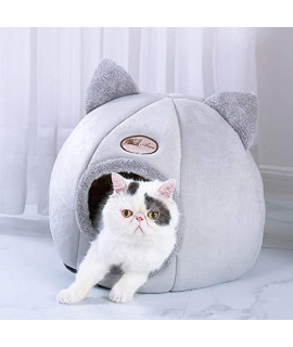 BXzhiri Cat Pet Tent House, Winter Warm Nest Soft Foldable Sleeping Mat Pad for Indoor Cats or Small Dogs, Puppy, Kitty, Kitten, Rabbit, Anti-Slip & Water-Resistant Bottom