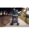 Pet & Pets Double Decker Pet Stroller - Turquoise