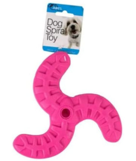 Dukes Pet Products Dog Spiral Toy (green)