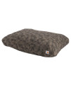 Carhartt Firm Duck Dog Bed, Durable Canvas Pet Bed with Water-Repellent Shell, Medium, Tarmac Duck Camo