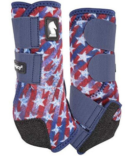 Classic Equine Legacy2 Stars and Stripes Boots (Small, Front)