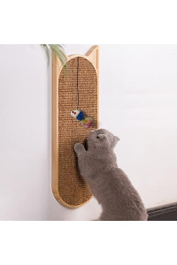 ITSMAOMI Cat Scratching Post for Wall Mounted - Cat Scratchers for Indoor Cats,Sisal Board Cat Scratch Pad for Kitty?s Health and Good Behavior