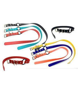 Sparky Pet Co 1" Waterproof Biothane Bungee Dog Receiver Replacement Strap- 7 Colors to Choose from (Teal)