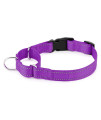 PLUTUS PET Reflective Martingale collar with Quick Snap Buckle,No Pull Dog choker collar for Small Medium Large Dogs,L,Purple