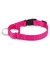 PLUTUS PET Reflective Martingale collar with Quick Snap Buckle,No Pull Dog choker collar for Small Medium Large Dogs,M,Pink