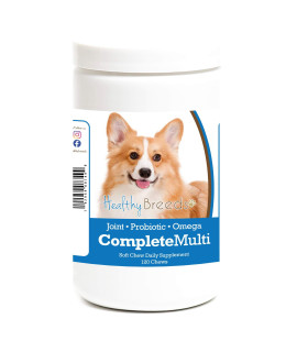 Healthy Breeds Pembroke Welsh corgi All in One Multivitamin Soft chew 120 count