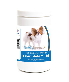 Healthy Breeds Papillon All in One Multivitamin Soft chew 120 count