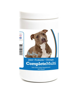 Healthy Breeds Pit Bull All in One Multivitamin Soft chew 120 count