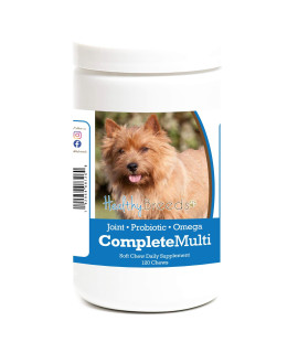 Healthy Breeds Norwich Terrier All in One Multivitamin Soft chew 120 count