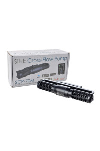Jebao Scp Wifi Sine Cross Flow Pump Wave Maker With Controller (Scp-70M) Black