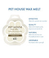 One Fur All 100% Natural Soy Wax Melts, Pack of 2 by Pet House - Long Lasting Pet Odor Eliminating Wax Melts Non-Toxic, Dye-Free Unique, Made in USA (4 Pack, Pumpkin Spice)