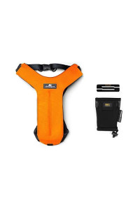 Sleepypod Clickit Sport Bundle Edition - Safest Dog Travel Harness (Extra Large, Orange Dream)