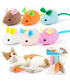 Catnip Toy - 6Pcs Cats Mouse Plush Cat Toys Realistic Cute Kitten Mice Filled Catnip For Cat Chew Toy1