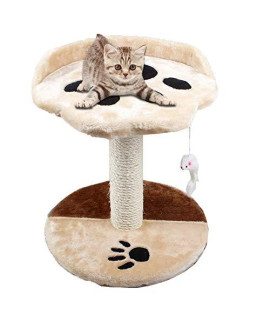 Zrongqf Cat Activity Trees Cat Tower Cat Tree Tower Scratcher Activity Centre With Sisal Scratching Post With Hanging Mouse Toy 0926