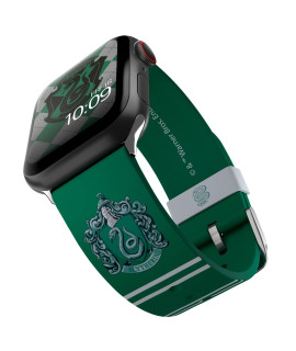 Harry Potter - Slytherin Smartwatch Band A Officially Licensed, compatible with Apple Watch (not Included) A Fits 38mm, 40mm, 42mm and 44mm