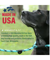Mendota Pet Snap Leash - British-Style Braided Dog Lead, Made in The USA - Black Ice Red, 3/8 in x 4 ft - for Small/Medium Breeds