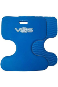 VOS Oasis Water Saddle Floats for Adults and Kids Capri Blue Pack of 2 | Ultra Buoyant Double Coated Floating Seats for Pool, Beaches, Lakes, Water Parks
