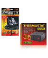 DBDPet 10-20 Gallon Heat Mat & Thermostat Bundle Pro-Tip Guide Attached - Perfect for Leopard Gecko Setups