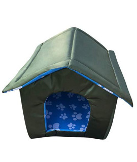 Outdoor Windproof Kitty House - Waterproof Pet House Cat Shelter Inches Thickened Cat Nest Tent Cabin Cold Protection Pet Products