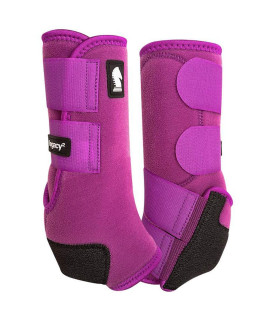 Classic Rope Company CLS102 Classic LEGACY2 Front Boot 2PK Plum M
