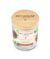 One Fur All, Pet House Candle - 100% Soy Wax Candle - Pet Odor Eliminator for Home - Non-Toxic and Eco-Friendly Air Freshening Scented Candles (Pack of 2, Evergreen Forest / Fireside)