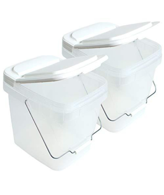 Unique Pet Food Dry Seal Container for Dog, Cat, Bird, and Food