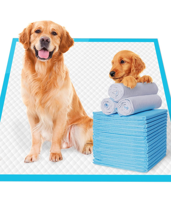 JOINPADS Dog Pee Pad, Puppy Potty Training Pet Pads Dog Pads Extra Large Disposable Super Absorbent & Leak-Free Pee Pads 28x34