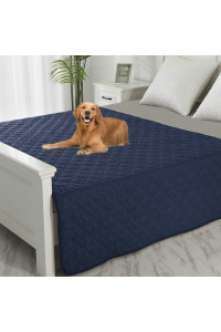 SPXTEX Dog Bed covers Dog Pet Pads Puppy Pads Washable Pee Pads for Dog Blankets for couch Protection Super Soft Pet Bed covers for Dog Training Pads 1 Piece 82x82 NavyStoneblue