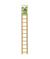 A&E cage company 52400831: Ladder Happy Beaks Wood Sm 18In