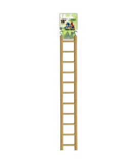 A&E cage company 52400831: Ladder Happy Beaks Wood Sm 18In