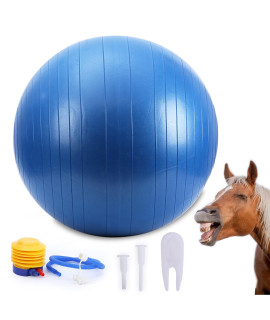 Herding Ball for Horse, 40 Anti-Burst giant Soccer Ball Toy for Horses, Pump Included