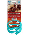 Safety Tie Injuries Preventing Horse Tether Tie - Portable & Reusable Breakaway Horse Tie - Safety for You & Your Horse - Quick Release Horse Tie - 5 customizable Loop Setting - 2pcs (Sky Blue)