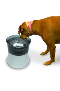 Pioneer Pet Elevated Vortex Pet Drinking Fountain, White, 128 Fluid Ounces (3047)