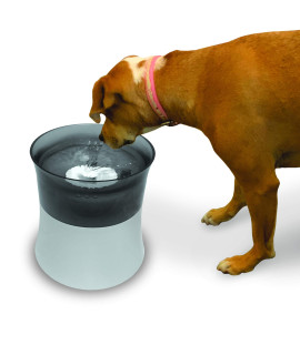 Pioneer Pet Elevated Vortex Pet Drinking Fountain, White, 128 Fluid Ounces (3047)