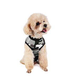 Etdane Recovery Suit for Dog cat After Surgery Dog Surgical Recovery Onesie Female Male Pet Bodysuit Dog cone Alternative Abdominal Wounds Protector camouflageLarge
