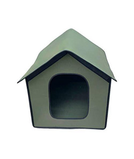 jycous Cat Shelter - Pet Outdoor House Waterproof Weatherproof Cat House Foldable Pet Shelter for Pets
