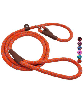 Maypaw Dog Leash Rope Slip Lead,14-5Ft Durable Nylon Puppy Leash- Colorful Adjustable Training Pet Leash For Small And X-Small Dogs