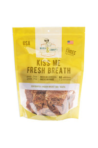Mika & Sammys Gourmet Jerky Dog Treats Made In The Usa (Kiss Me Fresh Breath 12 Oz)