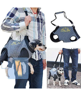 Support Dog Harness Dog Puppy Padded Shoulder Strap | Pet Rehabilitation Adjustable Breathable Straps Bag for Old Disabled, Joint Injuries, Loss of Stability Dogs Walk small dog outdoor?stripe?S?