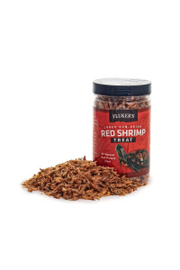 Flukers All Natural Large Sun-Dried Red Shrimp - Perfect for Aquatic Turtles Aquatic Frogs Tegus Monitors and Tropical Fish 2.5oz