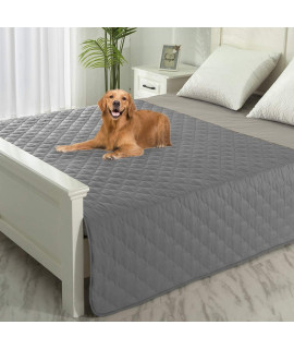 SPXTEX Dog Bed Covers Dog Rugs Pet Pads Puppy Pads Washable Pee Pads for Dog Blankets for Couch Protection Super Soft Pet Bed Covers for Dog Training Pads 1 Piece 82x82 Light Grey
