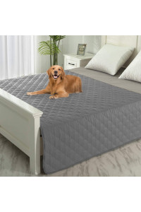 SPXTEX Dog Bed Covers Dog Rugs Pet Pads Puppy Pads Washable Pee Pads for Dog Blankets for Couch Protection Super Soft Pet Bed Covers for Dog Training Pads 1 Piece 68x82 Light Grey