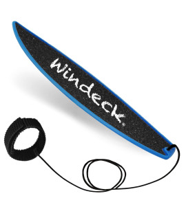 Windeck Finger Surfboard - Rad Fingerboard Toy - Surf The Wind - Mini Board For Kids And Surfers Looking To Hone Their Surfer Skills (Blue Bomber)